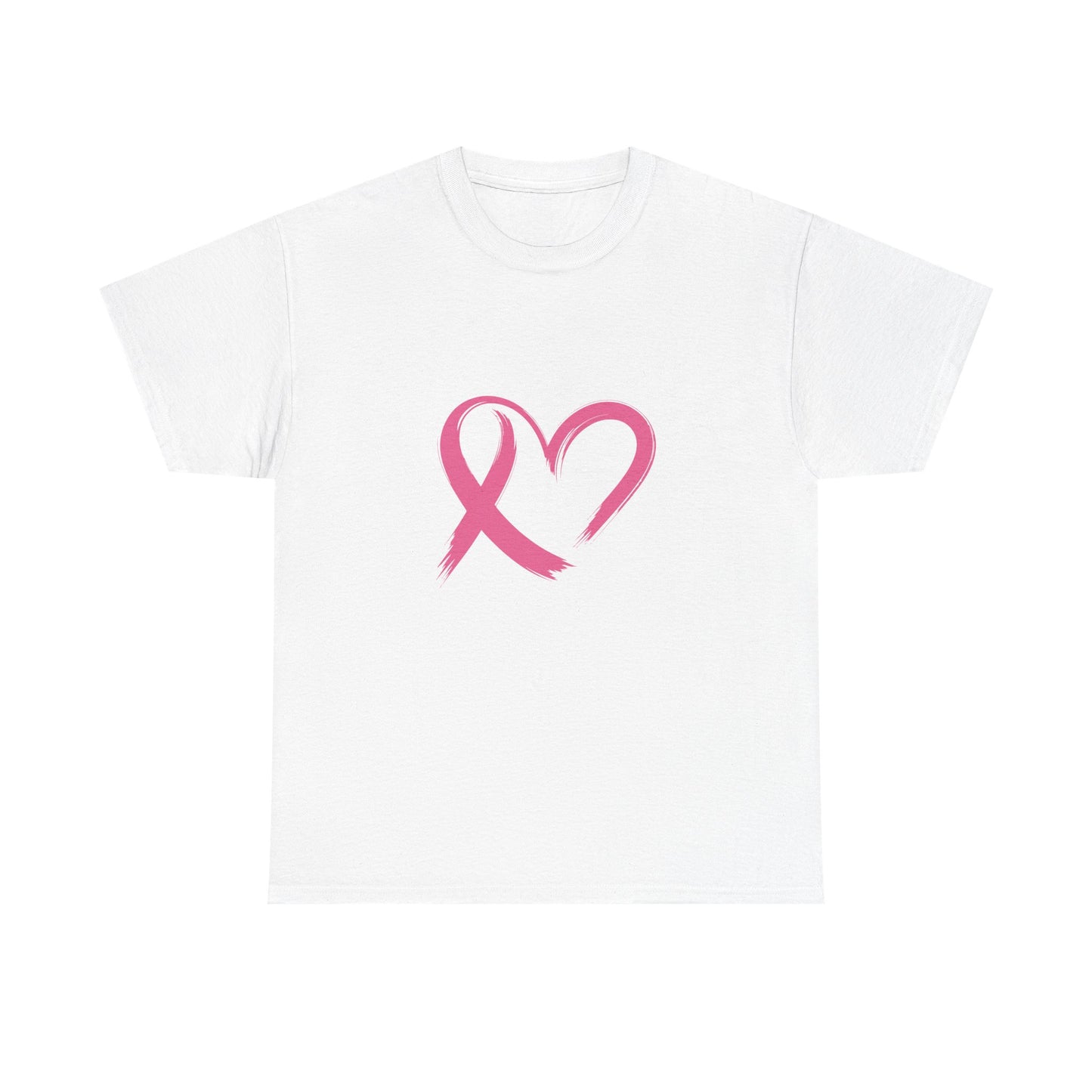 Pink Ribbon Heart Tee