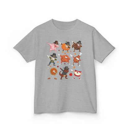 Kids Tee Dabbing Turkey T Shirt