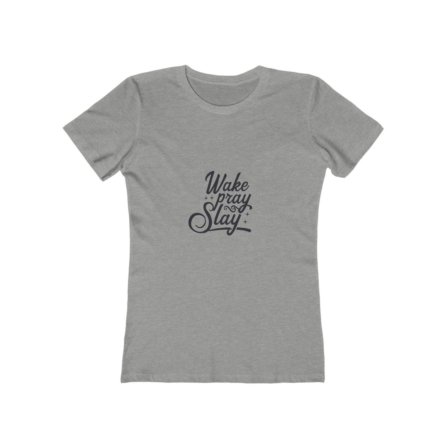 Wake Pray Slay Boyfriend Tee
