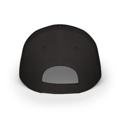 Pink Script Low Profile Baseball Cap — Casual Feminine Hat