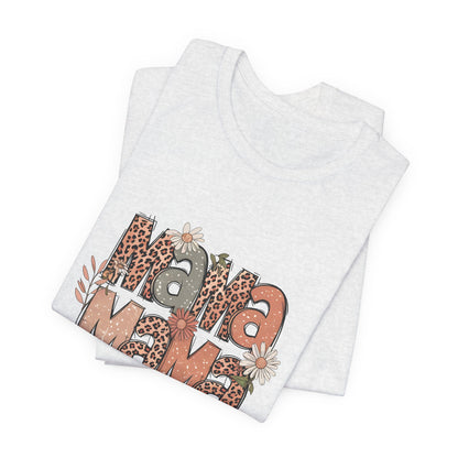 MAMA Animal Print Tee