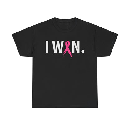 T-Shirt — I WN Pink Ribbon Cancer Awareness Tee