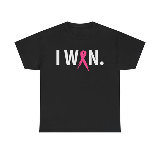 T-Shirt — I WN Pink Ribbon Cancer Awareness Tee