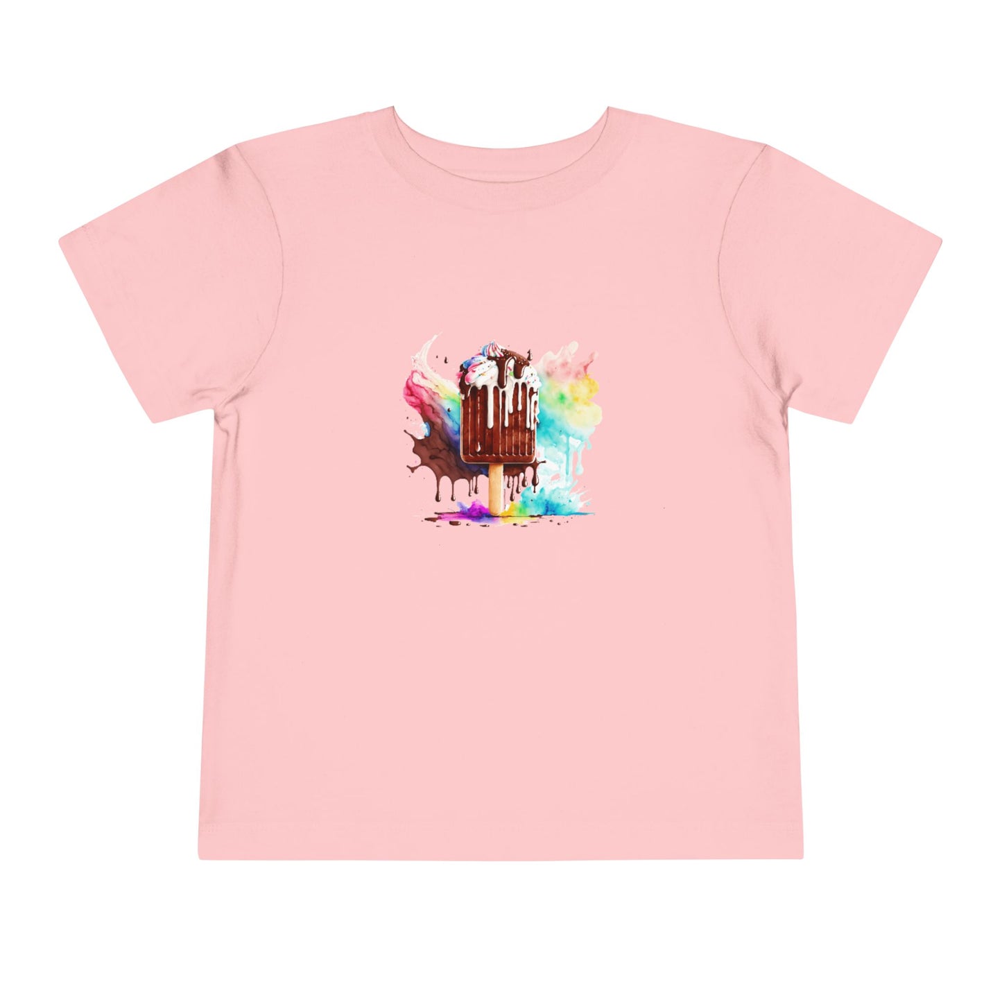 Toddler Tee — Colorful Melting Popsicle Art Kids T-Shirt