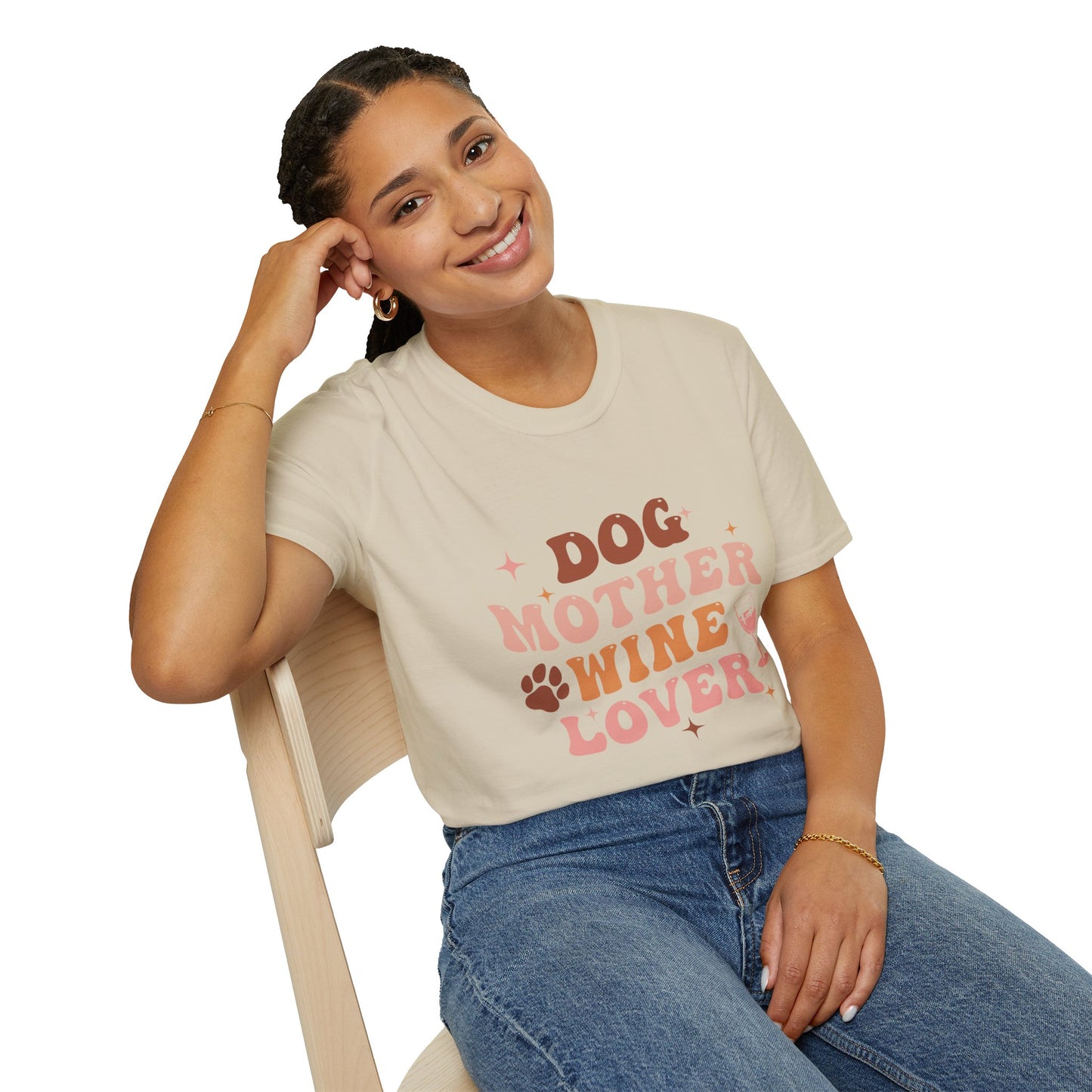 Dog Mother Women's Softstyle T-Shirt - Pet Lovers Tee