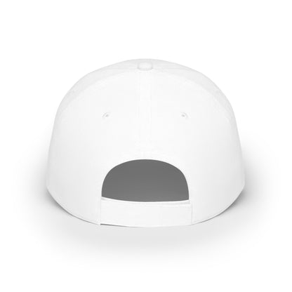 Pink Script Low Profile Baseball Cap — Casual Feminine Hat
