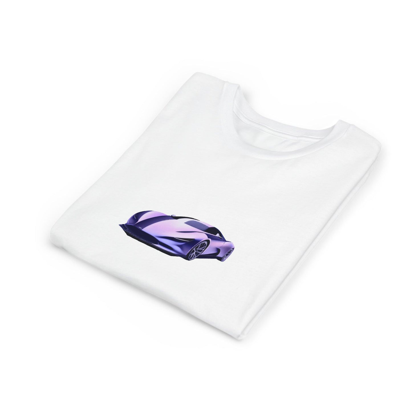 Race Car Tee — Purple Sports Car Youth T-Shirt
